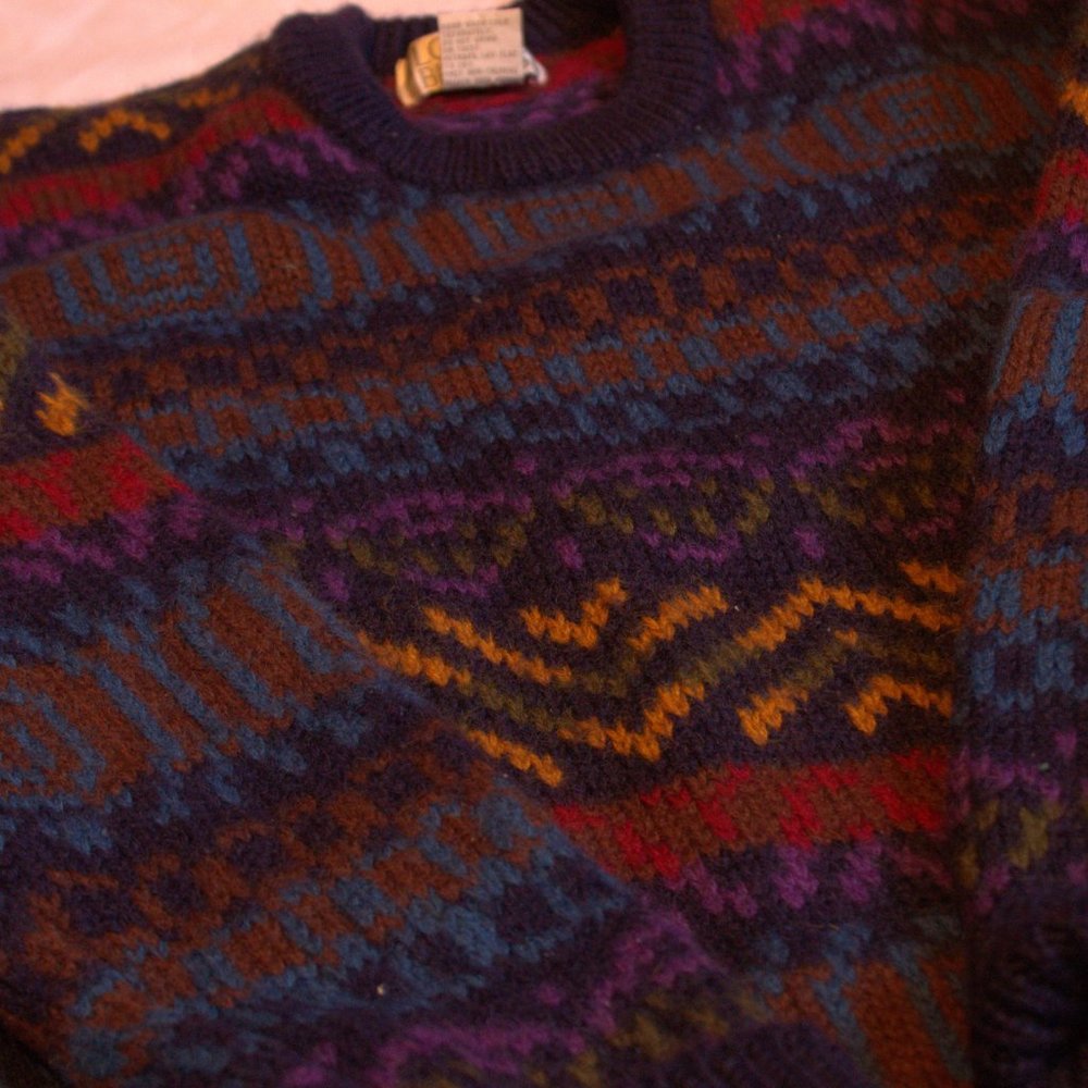 Vintage Wavy Sweater
